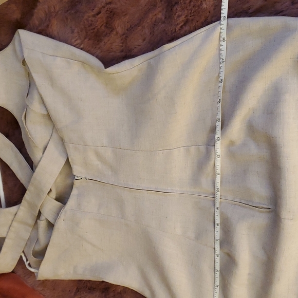 Vintage Pencil dress crossing back straps - Picture 15 of 16